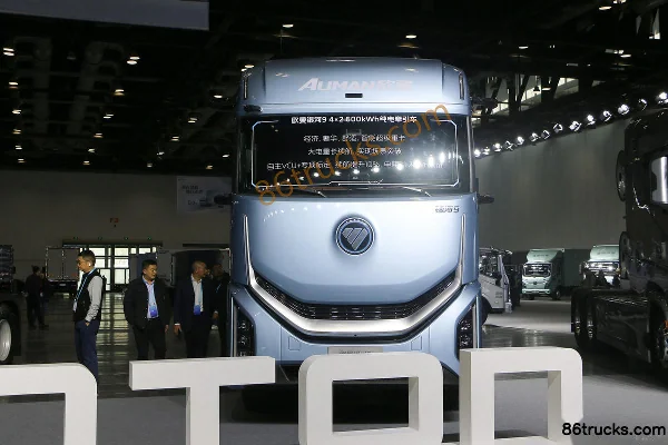 Foton Auman Galaxy 9 4X2(6 wheels) Pure Electric Tractor Truck 600kWh Exterior (2) | 86Trucks