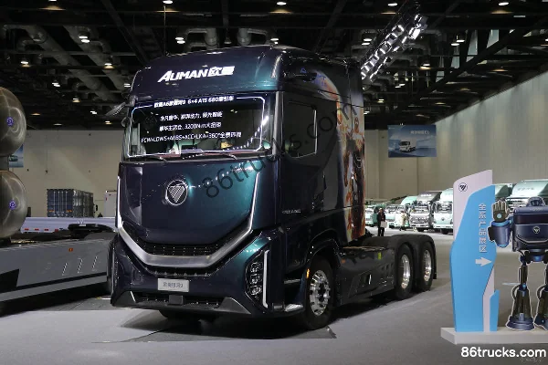 Foton Auman Galaxy 9 680 hp 6X4(10 wheels) AMT Automatic Tractor Truck Exterior (3) | 86Trucks