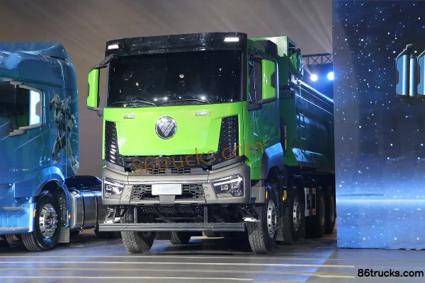 Foton AumanT 350hp 8X4(12 wheels) Dump Truck Exterior (3) | 86Trucks