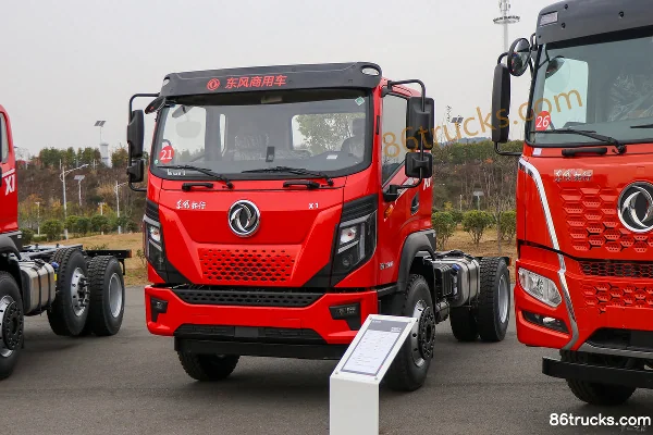 Dongfeng Tuoxing X1 4.3L Diesel 220 hp 4X2(6 wheels) Fast Gear 10-Speed 6.5m Dump Truck Exterior (3) | 86Trucks