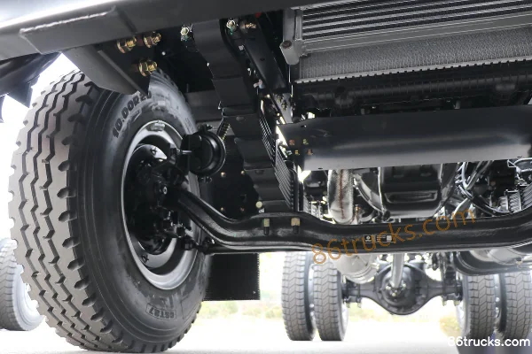 Dongfeng Tuoxing X1 4.3L Diesel 220 hp 4X2(6 wheels) Fast Gear 10-Speed 6.5m Dump Truck Chassis (2) | 86Trucks