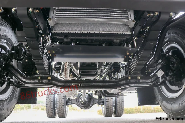 Dongfeng Tuoxing X1 4.3L Diesel 220 hp 4X2(6 wheels) Fast Gear 10-Speed 6.5m Dump Truck Chassis (1) | 86Trucks