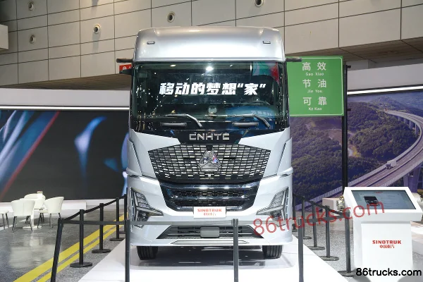 Sinotruk Nouvelle génération camion lourd 600 ch 6X4(10 roues) tracteur routier AMT automatique Extérieur (2) | 86Trucks