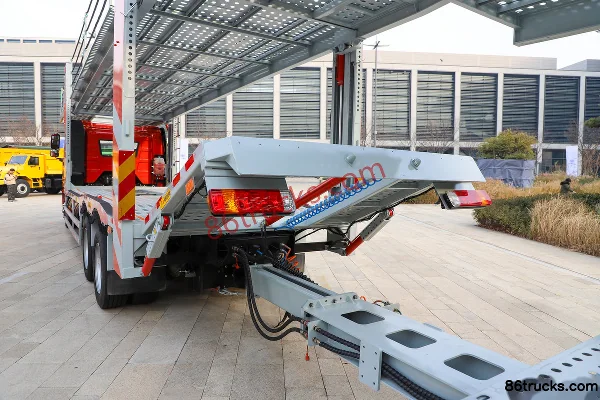 FAW Jiefang J6P 480 hp 6X4(10 wheels) LNG Vehicle Transport Truck Body (2) | 86Trucks