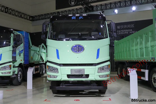 FAW Jiefang J6P 8X4(12 wheels) 5.6m pure electric dump truck 611.94kWh Exterior (2) | 86Trucks