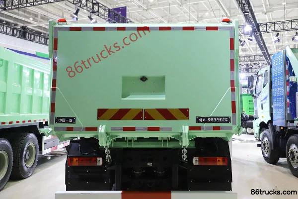 FAW Jiefang J6P 8X4(12 wheels) 5.6m pure electric dump truck 611.94kWh Body (3) | 86Trucks