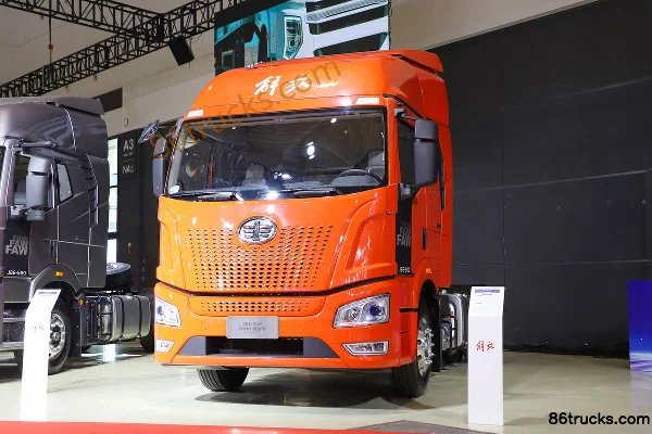FAW Jiefang J6E 600 ch 4X2(6 roues) AMT automatique tracteur routier Extérieur (3) | 86Trucks