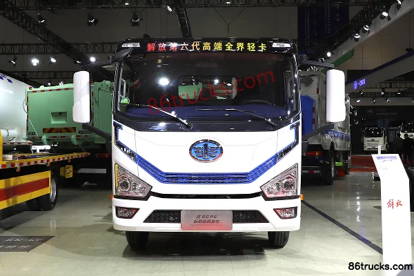FAW Jiefang Tiger 6G Wide Body Standard Load Plate 4.5T 4.2m Single Row Plug-in Hybrid Panel Light Truck 38.4kWh 4X2(6 wheels) Exterior (2)