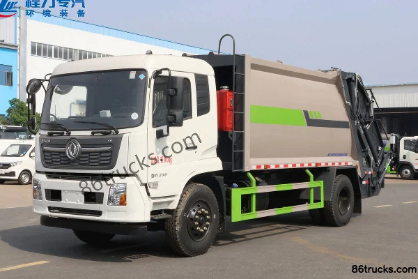 Dongfeng Commercial Vehicle Tianjin VR 230 hp 4X2(6 wheels) Compressed Garbage Truck (Chengliwei Brand) Exterior (3) | 86Trucks