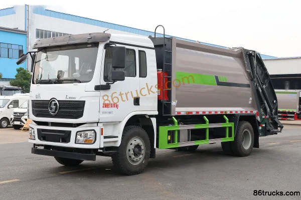 SHACMAN Delong L3000 245 hp 4X2(6 wheels) Compressed Garbage Truck (Chengliwei Brand) Exterior (3) | 86Trucks