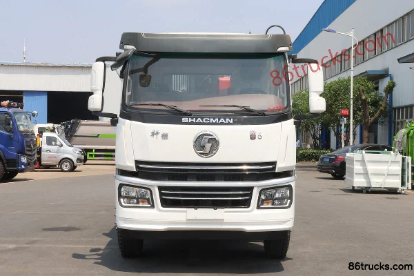SHACMAN Commercial Vehicle Xuande Wing 6 270 hp 6X4(10 wheels) Compressed Garbage Truck (Chengliwei Brand) Exterior (2) | 86Trucks