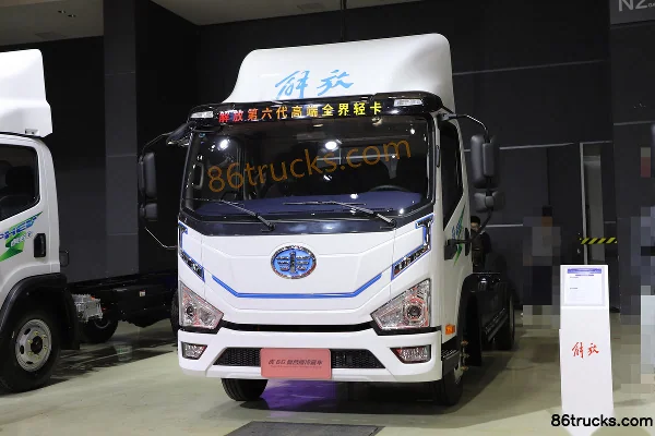 FAW Jiefang Tiger 6G 4.5T single-row pure electric refrigerated truck 131.98kWh 4X2(6 wheels) Exterior (3) | 86Trucks