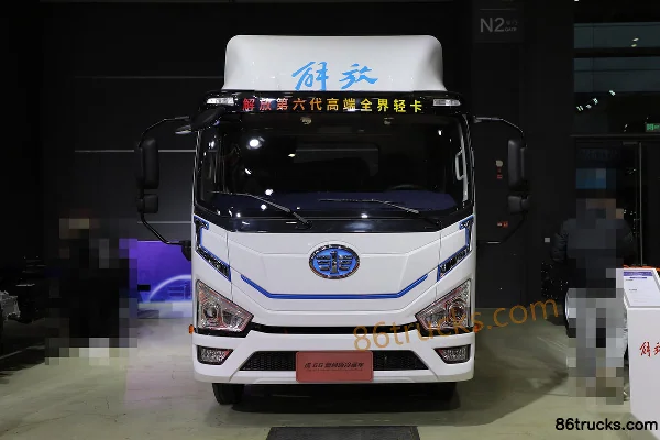 FAW Jiefang Tiger 6G 4.5T single-row pure electric refrigerated truck 131.98kWh 4X2(6 wheels) Exterior (2) | 86Trucks