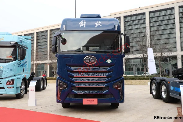 FAW Jiefang Qingdao New JH6 Heavy Truck 600hp 6X4(10 wheels) LNG Automatic Tractor Truck Exterior (2) | 86Trucks
