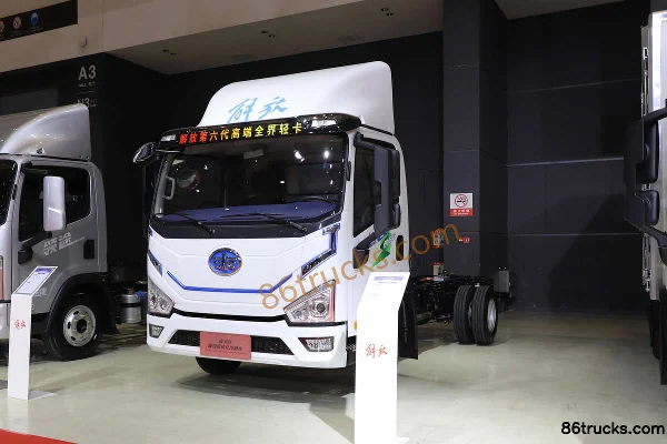 FAW Jiefang Hu 6G édition standard 4X2(6 roues) 4,05 m cabine simple camion frigorifique électrique pur CATL 120,27 kWh Extérieur (3) | 86Tr