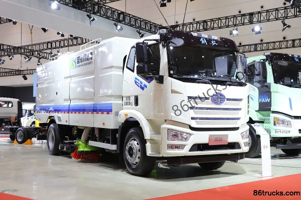 ZOOMLION ZOOMLION FAW Jiefang chassis sweeper truck