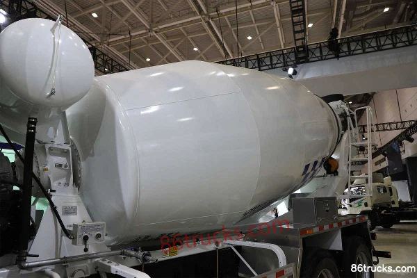 FAW Jiefang Qingdao JK6 Lightweight 8X4(12 wheels) Pure Electric Mixer Truck Chassis 350kWh Body (1) | 86Trucks