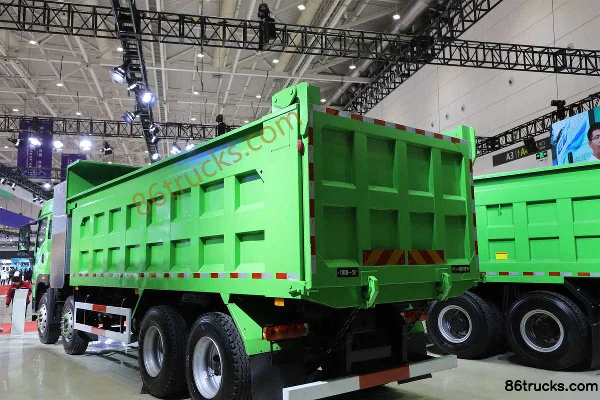 FAW Jiefang Qingdao JK6 8X4(12 roues) camion benne 100% électrique 6,8 m Carrosserie (3) | 86Trucks