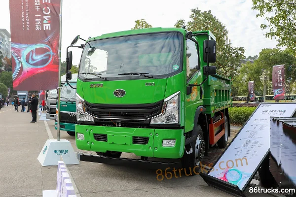 Sinotruk Warrior EM3 12T 4X2(6 wheels) Single Row Pure Electric Dump Truck 155.33kWh Exterior (3) | 86Trucks