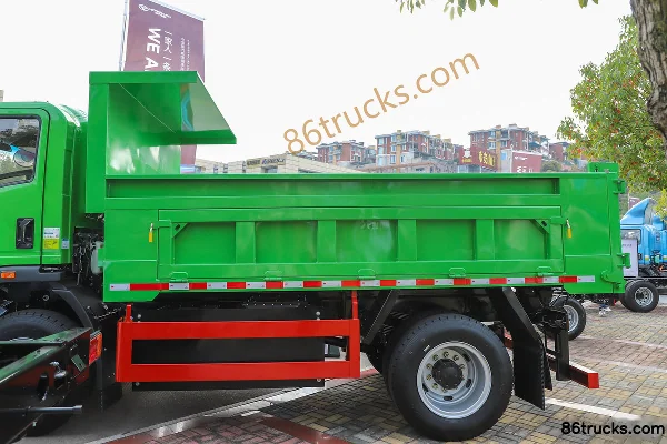 Sinotruk Warrior EM3 12T 4X2(6 wheels) Single Row Pure Electric Dump Truck 155.33kWh Body (1) | 86Trucks