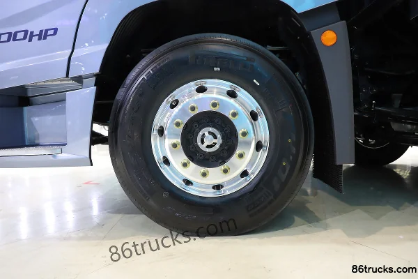 FAW Jiefang Qingdao New JH6 600hp 8X4(12 roues) 9.5m AMT automatic gearbox fence van truck Châssis (2) | 86Trucks