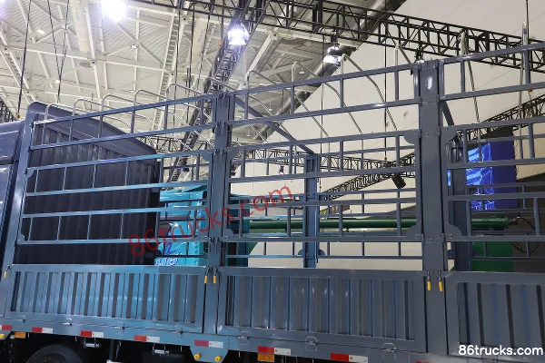 FAW Jiefang Qingdao New JH6 600hp 8X4(12 roues) 9.5m AMT automatic gearbox fence van truck Carrosserie (2) | 86Trucks