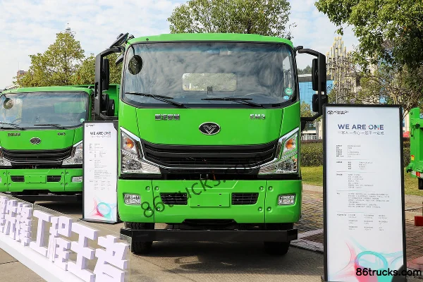 Sinotruk Warrior EM3 18T 4X2(6 wheels) 4.2m Semi-row Pure Electric Dump Truck 180.87kWh Exterior (2) | 86Trucks