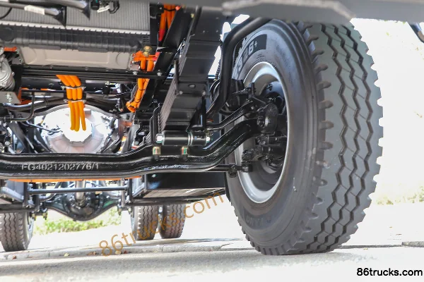Sinotruk Warrior EM3 18T 4X2(6 wheels) 4.2m Semi-row Pure Electric Dump Truck 180.87kWh Chassis (3) | 86Trucks
