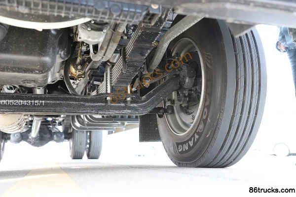 Sinotruk MAN M5 Medium Truck 290hp 4X2(6 wheels) 5.4m Van Truck Chassis (3) | 86Trucks