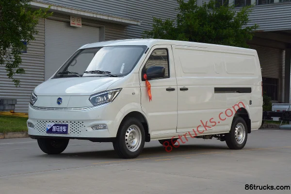 Kama Junhang ES8 3,2T 2 places 5,265 m camion fourgon électrique pur 41,86 kWh Extérieur (3) | 86Trucks