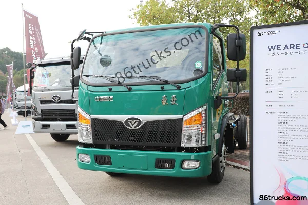 Sinotruk Yongshi M1 2.5L Diesel 160hp 4X4(6 wheels) Fast Gear 8-speed 3.85m Single-row Off-road Flatbed Light Truck Exterior (3) | 86Trucks