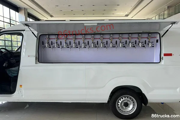 Sunlong Bus 5.15m Electric Vending Truck 41.86kWh Cab (2) | 86Trucks