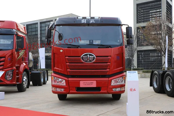 FAW Jiefang J6P Classic Edition 480hp 6X4(10 wheels) LNG Tractor Truck (Sub-vehicle) Exterior (2) | 86Trucks