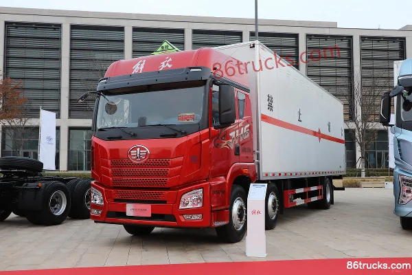 FAW Jiefang Qingdao JH6 350hp 6X2(8 wheels) 9.4m explosive transport truck (Baijie brand) Exterior (3) | 86Trucks