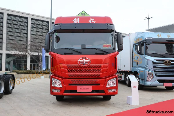 FAW Jiefang Qingdao JH6 350hp 6X2(8 wheels) 9.4m explosive transport truck (Baijie brand) Exterior (2) | 86Trucks