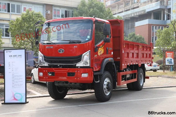 Sinotruk Warrior M3 240 hp 4X4(6 wheels) 4m dump truck Exterior (3) | 86Trucks