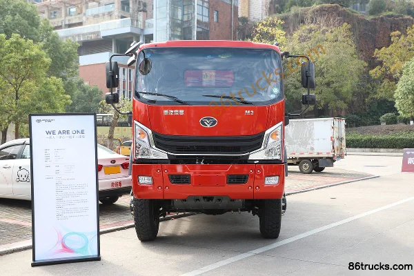 Sinotruk Warrior M3 240 hp 4X4(6 wheels) 4m dump truck Exterior (2) | 86Trucks