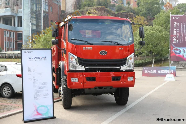 Sinotruk Warrior M3 240 hp 4X4(6 wheels) 4m dump truck Exterior