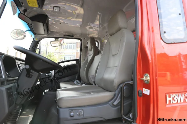 Sinotruk Warrior M3 240 hp 4X4(6 wheels) 4m dump truck Cab (2) | 86Trucks