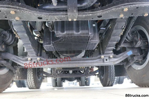 SHACMAN Longxiao Elite Edition 530hp 8X4(12 wheels) 7.6m CNG Dump Truck Chassis (1) | 86Trucks