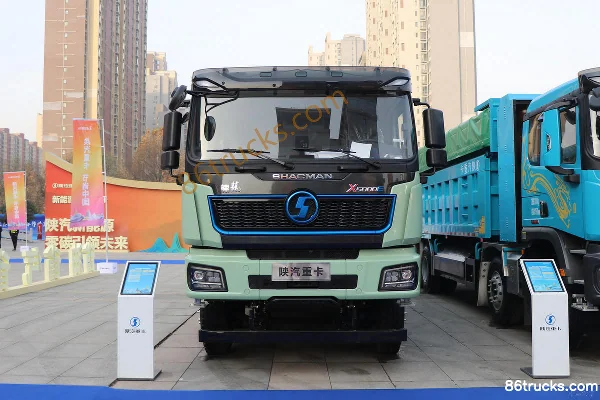 SHACMAN Delong X5000E 8X4(12 wheels) 8.6m Electric Dump Truck 400.61kWh Exterior (2) | 86Trucks