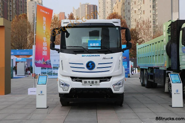 SHACMAN Delong H6000E 8X4(12 wheels) 7.04m³ Electric Concrete Mixer Truck (Zoomlion) Exterior (2) | 86Trucks