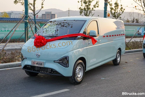 Dongfeng Ruilida V8E 2-seat 5.27m pure electric enclosed van CALB 41.86kWh Exterior (3) | 86Trucks