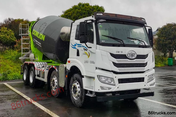 FAW Jiefang Qingdao FAW Jiefang Qingdao HanV heavy truck concrete mixer truck