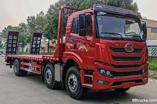 FAW Jiefang Qingdao FAW Jiefang Qingdao HanV heavy truck flatbed truck