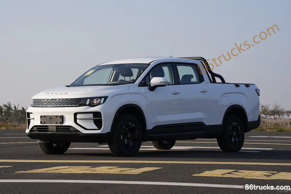 Geely King Kong 2025 Zhaocai Edition 2WD Standard Box Double Row Pure Electric Pickup 63kWh Exterior (3) | 86Trucks