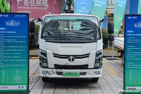 Feidi EV5 4.5T 4.15m single-row pure electric panel light truck 81.87kWh 4X2(6 wheels) Exterior (2) | 86Trucks