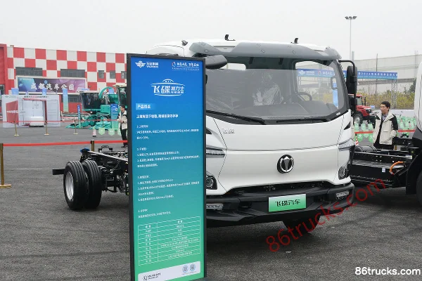 Feidi EW7 4.5T Single Cab Electric Refrigerated Truck 120.27kWh 4X2(6 wheels) Exterior