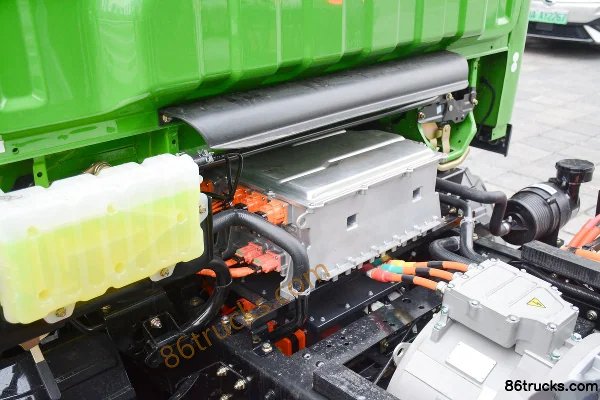 Feidi Jinniu Electric 4X2(6 wheels) 3.08m Single Cab Dump Truck BYD 109.2kWh Chassis (3) | 86Trucks