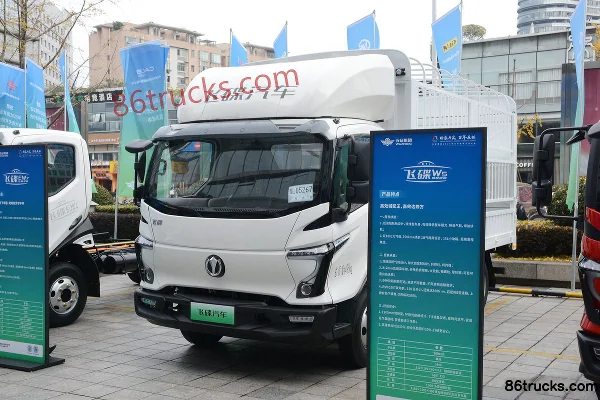 Feidi EW7 4.5T 4.18m Single Row Pure Electric Cargo Box Light Truck 131.98kWh 4X2(6 wheels) Exterior (3) | 86Trucks
